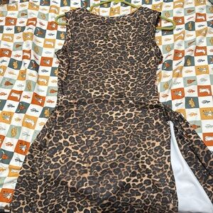 shades athletic dress with shorts under